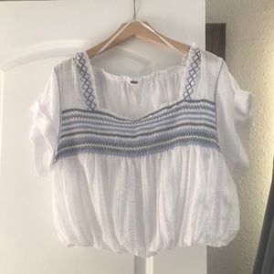 Free people top size small